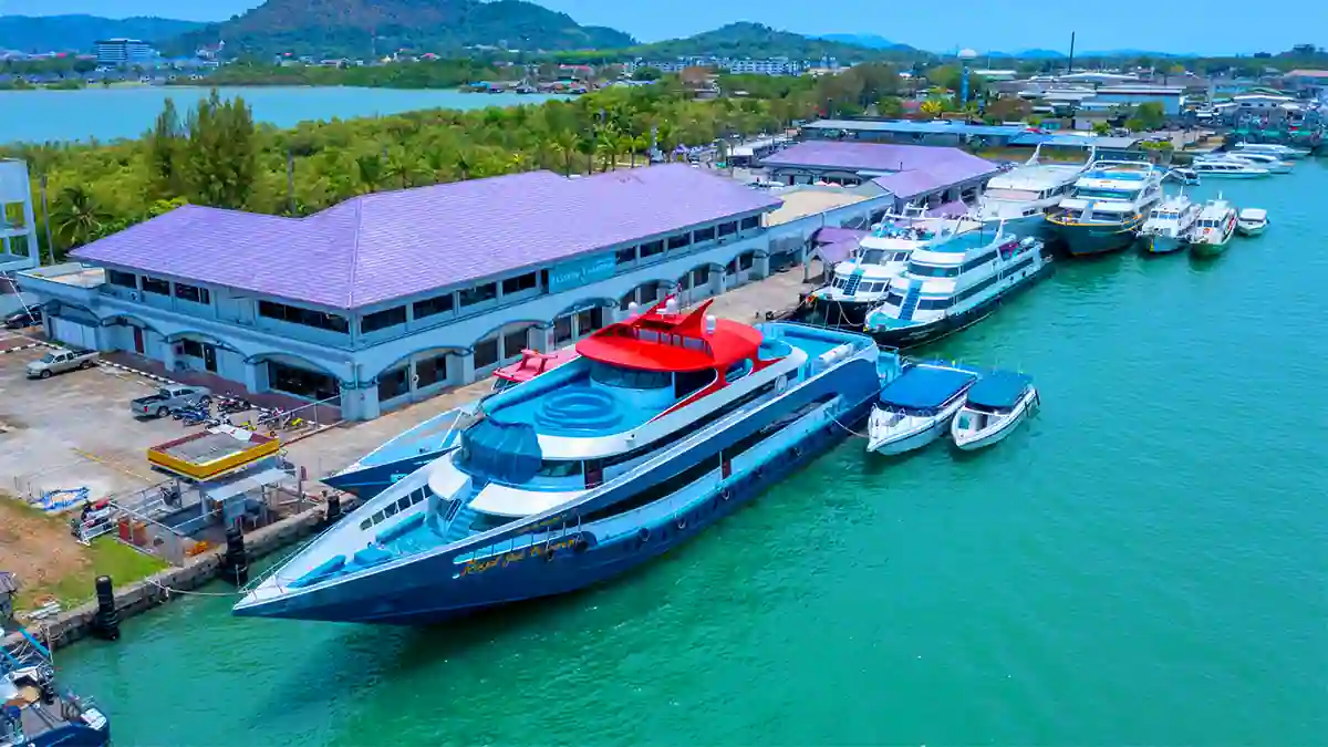 Ferries from Phuket to Phi Phi 🚢 Phuket Ferry Rassada Pier Phuket