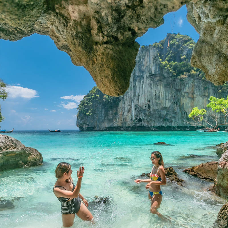 ทัวร์เกาะพีพี 1 วัน จากภูเก็ต