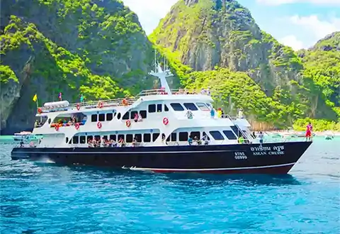 ท่าเรือรัษฎา ภูเก็ต เรือเฟอร์รี่ไปเกาะพีพี