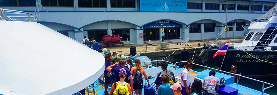 ท่าเรือไปเกาะพีพี จากภูเก็ต